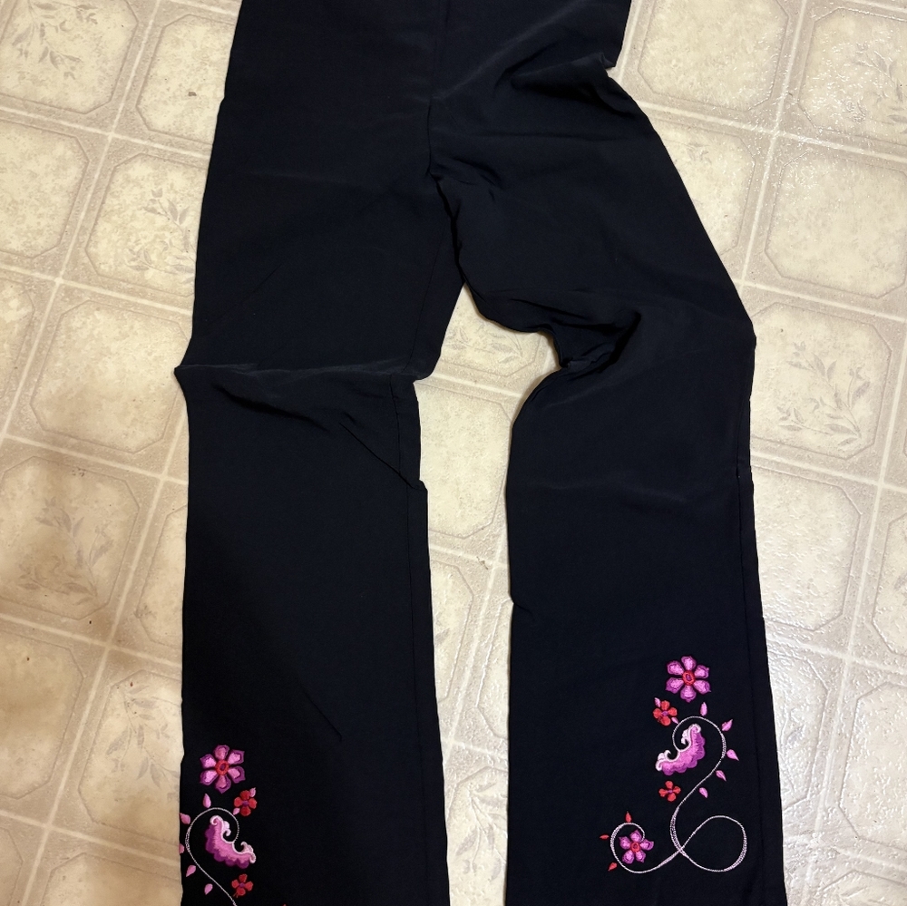 My Michelle Black Textured Leggings